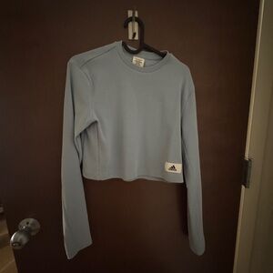 Adidas Women's Blue Long Sleeve Top